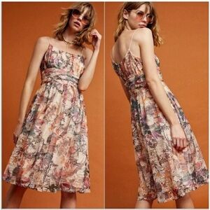 Anthropologie Maeve McKenzie Floral Dress NWT Size 0